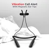 boAt Rockerz 238 Pro wireless neckband earphones in Active Black, vibration call alert and magnetic earbuds