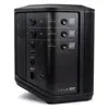 Bose S1 Pro+ portable PA system in Black, back panel with XLR/6.35 mm combo inputs, AUX, USB, line out and power