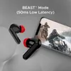 boAt Airdopes Ultra Plus true wireless earbuds in Active Black, BEAST Mode with 50 ms low latency