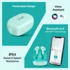 boAt Airdopes 71 true wireless earbuds in Aqua Blue, pocketable case, voice assistant, Bluetooth 5.3 with IWP and IPX4