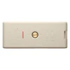 Marshall Middleton portable Bluetooth speaker in Cream, top panel with the brass control knob, battery gauge and bass and treble controls