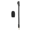 JBL Quantum 100 wired gaming headset in Black, detachable boom mic and foam windshield