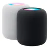 Apple HomePod (2nd Generation) smart speaker in Midnight, White and Midnight models side by side