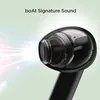 boAt Airdopes 100 true wireless earbuds in Opal Black, earbud cutaway showing the 10 mm driver