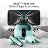 boAt Airdopes 181 Pro true wireless earbuds in Frosted Mint, earbuds and case with a phone, BEAST Mode with 50 ms low latency