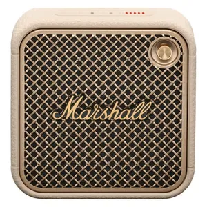 Marshall Willen II portable Bluetooth speaker in Cream, front view