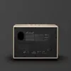 Marshall Woburn III Bluetooth home speaker in Cream, back view with HDMI and RCA inputs