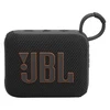 JBL Go 4 portable Bluetooth speaker in Black, front view