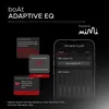 boAt Nirvana Crystl true wireless earbuds in Quantum Black, boAt Adaptive EQ by Mimi in the app