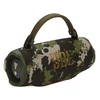 JBL Charge 6 portable Bluetooth speaker in Squad, with the removable handle strap