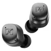 Sennheiser Momentum True Wireless 4 noise cancelling earbuds in Black Graphite, pair of earbuds, front view