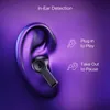 boAt Nirvana Lucid true wireless earbuds in Gunmetal Black, in-ear detection: plug in to play, take out to pause
