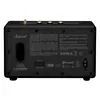 Marshall Acton III Bluetooth home speaker in Black, back view with the mains input
