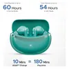 boAt Airdopes 131 Elite ANC true wireless earbuds in Active Teal, open charging case, 60 hours playback and ASAP Charge