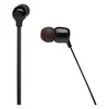 JBL Tune 175BT wireless in-ear neckband in Black, earbud close-up with the ear tip
