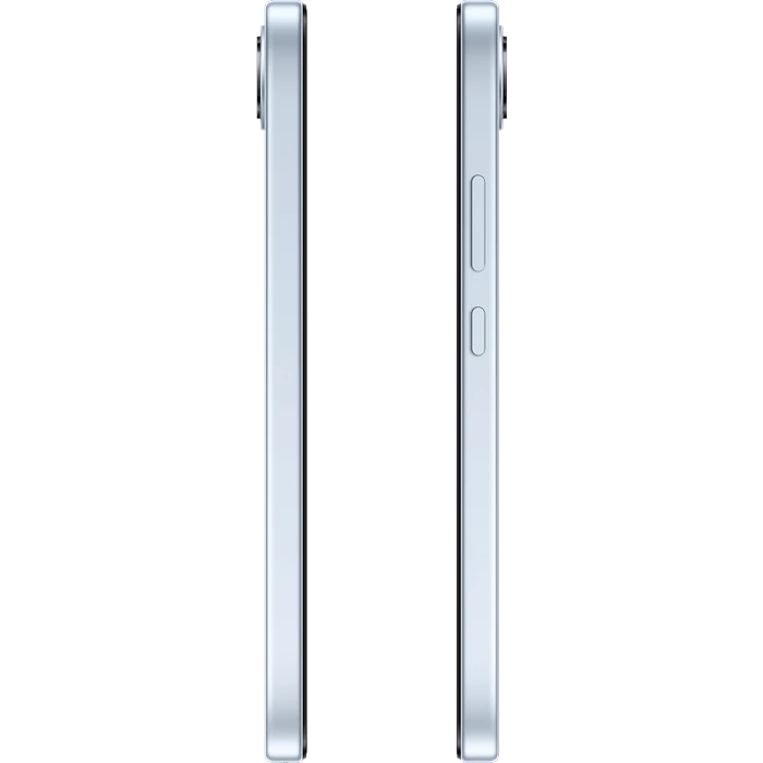 OPPO F35 5G in Wave Blue, left and right sides