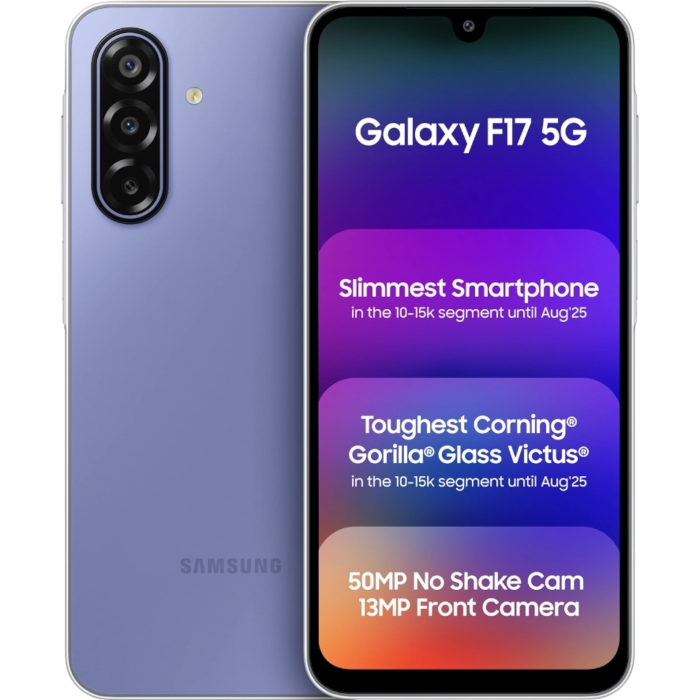 Galaxy F17 5G, 4/128GB, Violet Pop