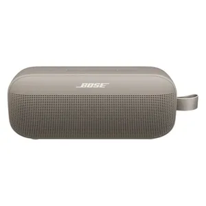 Bose SoundLink Flex (2nd Gen) portable Bluetooth speaker in Sandstone, front view