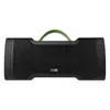 boAt Stone 1010 portable Bluetooth speaker in Black, front view with the carry handle