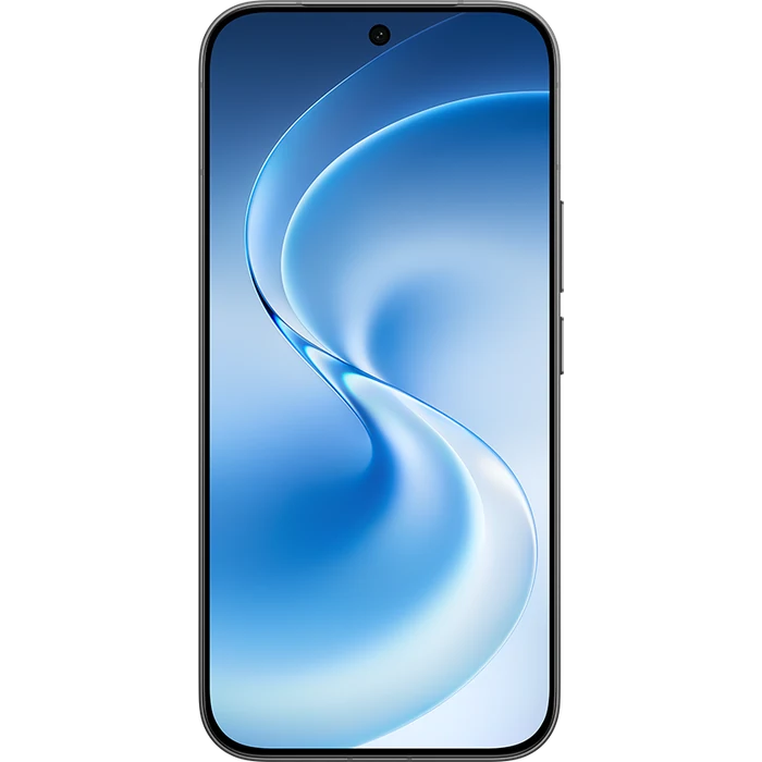 Vivo V80 5G in Stellar Black, front view of the 6.59-inch screen