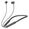 boAt Rockerz 185 Pro wireless neckband earphones in Fiery Grey, full neckband with the inline remote and earbuds