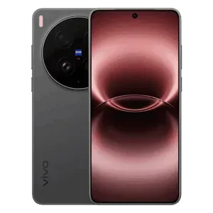 Vivo X300 Ultra 5G in Eclipse Black, back next to the front with the screen on