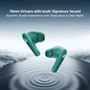 boAt Airdopes 131 Elite ANC true wireless earbuds in Active Teal, both earbuds, 13 mm drivers with boAt Signature Sound