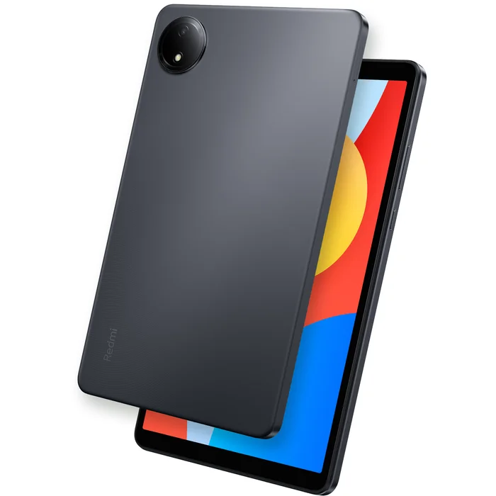 Redmi Pad SE 4G 8.7-inch in Urban Grey, back and front upright