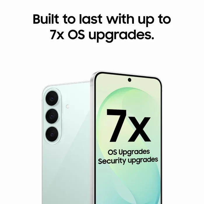 Samsung Galaxy S26 FE with 7 OS upgrades