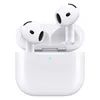 Apple AirPods 5 with Wireless Charging Case, charging case open with the earbuds inside