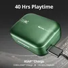 boAt Airdopes 800 true wireless earbuds in Interstellar Green, 40 hours playtime and ASAP Charge, 5 minutes for 100 minutes