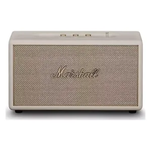 Marshall Stanmore IV Bluetooth home speaker in Cream, front view