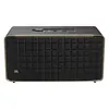 JBL Authentics 500 smart home speaker in Black, front view with Quadrex grille