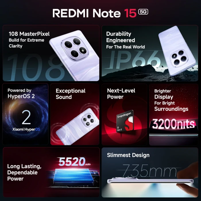 Redmi-Note-15-5G-8/128GB-Mist-Purple