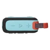 JBL Go 4 portable Bluetooth speaker in Black and Orange, top panel with volume and play buttons