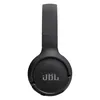 JBL Tune 520BT wireless on-ear headphones in Black, right ear cup side view