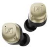 Sennheiser Momentum True Wireless 4 noise cancelling earbuds in Gold, pair of earbuds, front view