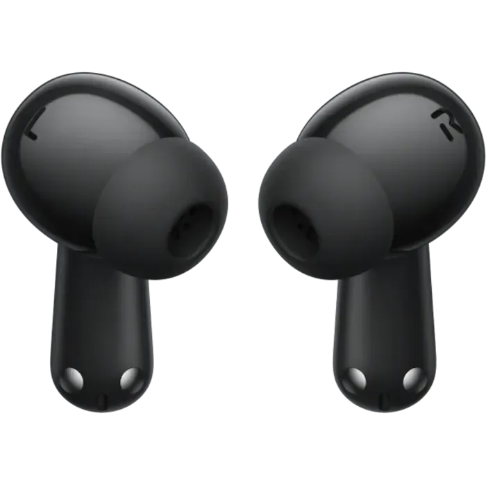OnePlus Nord Buds 3 Pro true wireless noise cancelling earbuds in Starry Black, pair of earbuds at an angle