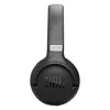 JBL Tune 680NC wireless on-ear noise cancelling headphones in Black, left ear cup side view