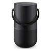 Bose Portable Smart Speaker with Alexa in Triple Black, back view with the USB-C port