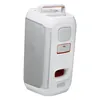 JBL PartyBox Club 120 portable party speaker in White, angled back view with the handle up