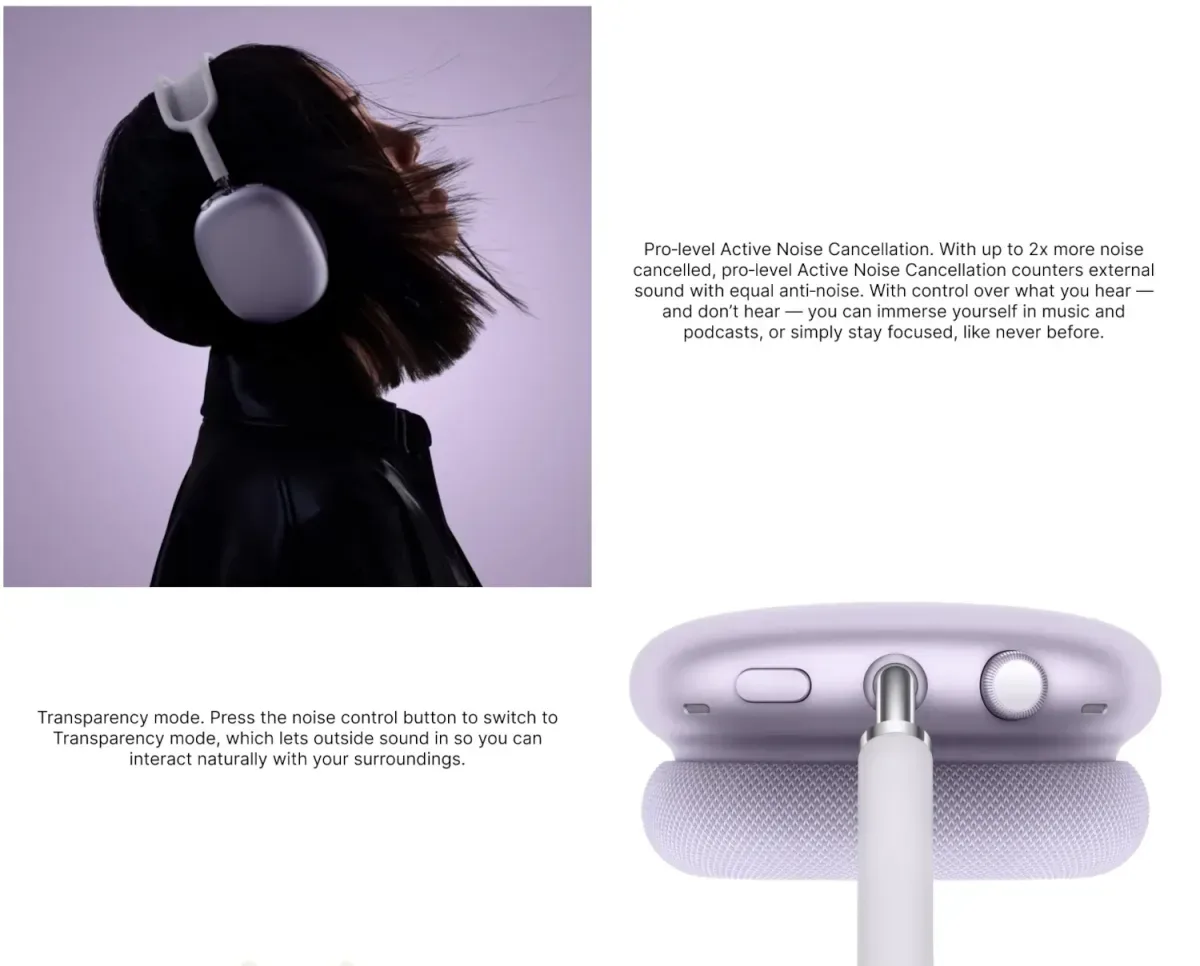 Apple AirPods Max (USB-C) feature banner 5
