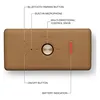 Marshall Emberton III portable Bluetooth speaker in Brown, top panel with labelled buttons, microphone and control knob