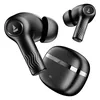 boAt Nirvana Ion true wireless earbuds in Charcoal Black, earbuds beside the charging case