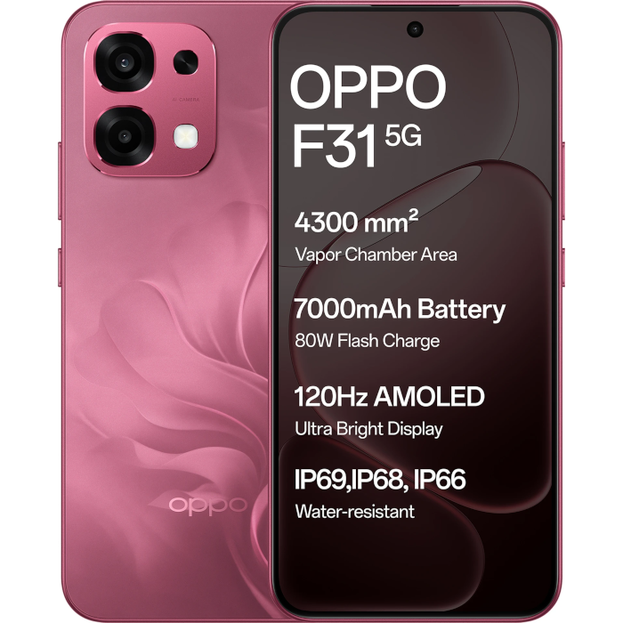 Oppo F31 5G, 8/128GB, Boom Red