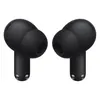 OnePlus Nord Buds 4 noise cancelling earbuds in Stellar Black, inner side of both earbuds with the ear tips