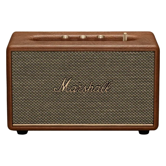 Marshall Acton III Bluetooth home speaker in Brown, front view