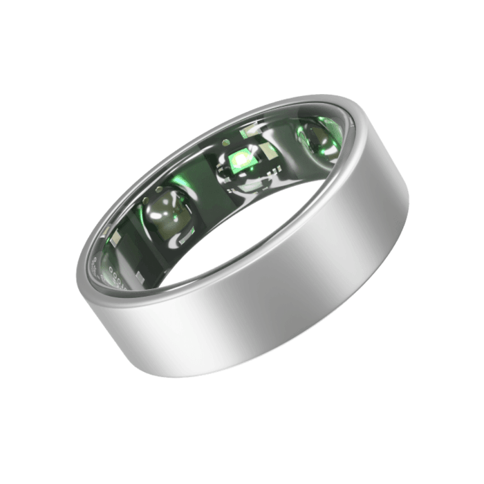 Smart Ring, Size 14, Matte Silver