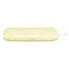 Bose SoundLink Flex (2nd Gen) portable Bluetooth speaker in Citrus Yellow, top view of the control buttons