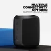 boAt Stone 358 portable Bluetooth speaker in Black, side view, plays over Bluetooth 5.0, AUX and TF card